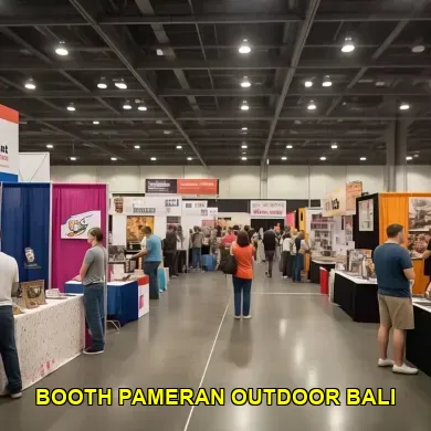booth pameran outdoor bali